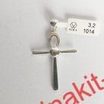 Privezak krst - ankor - 0102