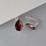 Minđuše kap kristal - 0243