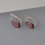 Minđuše kap kristal - 0243 - Slika 2