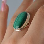 Prsten malahit - 0162 - Slika 3