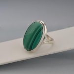 Prsten malahit - 0162 - Slika 2