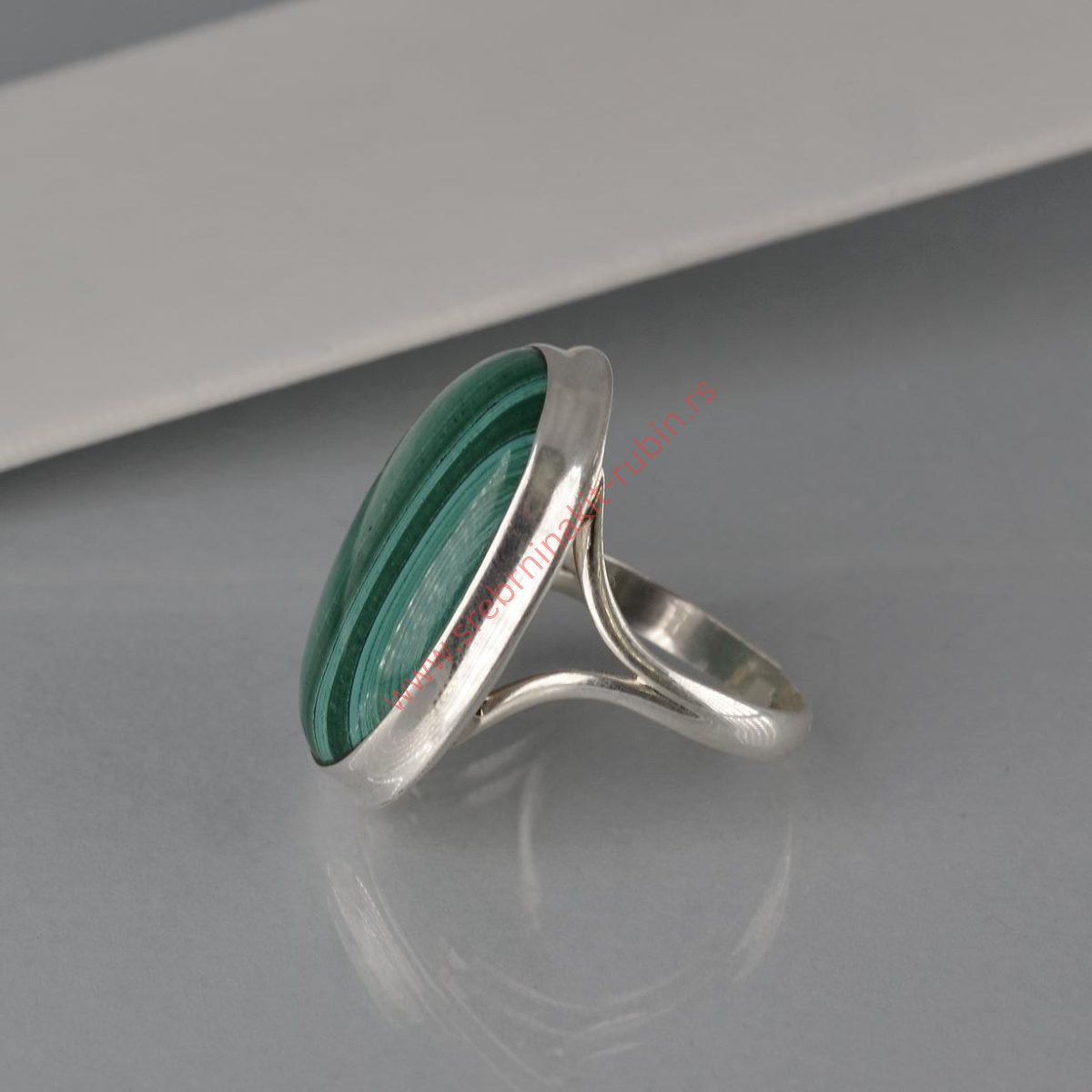 Prsten malahit - 0162 - Slika 4