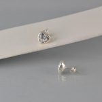 Minđuše srce kristal - 0421