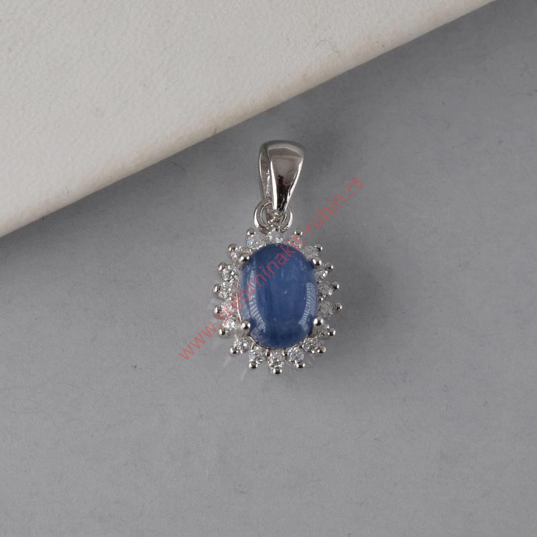 Privezak sa cirkonima lapis lazuli Privezak sa cirkonima lapis lazuli - 0108 - Slika 1