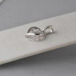 Privezak srce sa cirkonima - 0120 - Slika 2