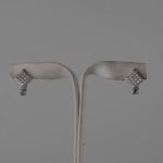 Minđuše kvadrat sa cirkonima - 0284 - Slika 2