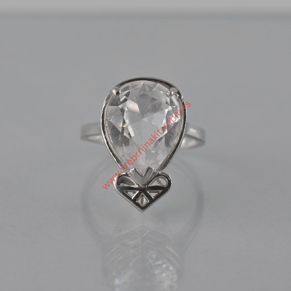 Prsten kap kristal  - 0183 - Slika 3