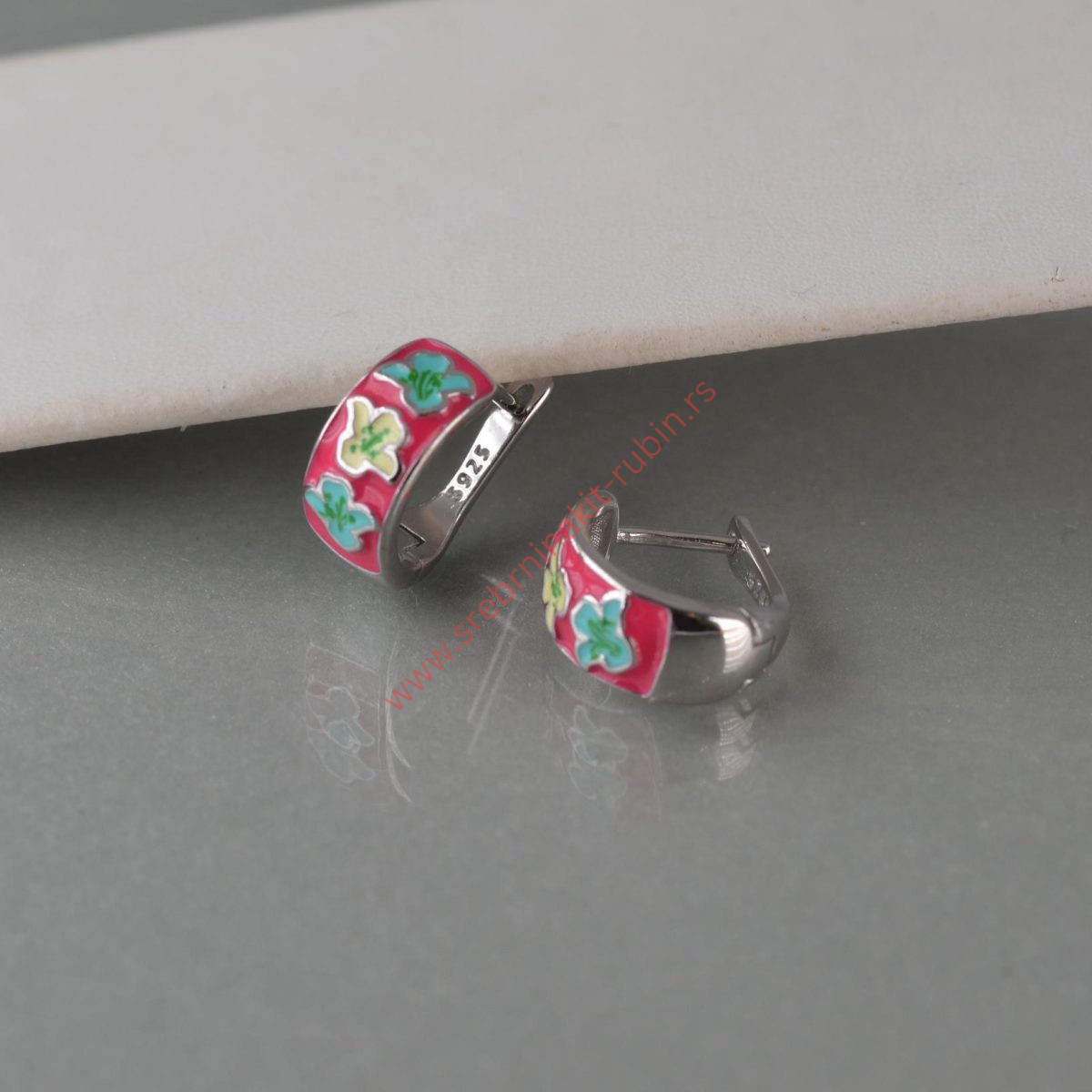 MInđuše cvet emajl - 0227 - Slika 2