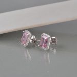 Minđuše kristal sa cirkonima - 0285 - Slika 5