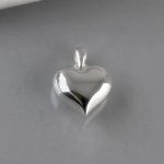 Privezak srce 3D - 0119 - Slika 3