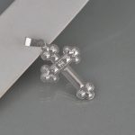Privezak krst sa cnc gravurom - 0104 - Slika 4