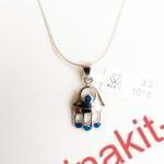 Privezak Fatimina ruka sa opalom - 0475 - Slika 2