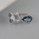 Minđuše kap kristal - 0417 - Slika 3
