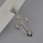 Privezak krst sa cnc gravurom - 0451 - Slika 2
