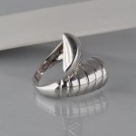 Prsten široki trougao - 0567 - Slika 3