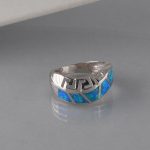 Prsten grčki rad sa opalom - 0531