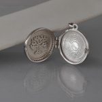 Privezak medaljon drvo zivota sa cirkonima - 0493 - Slika 2
