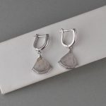 Minđuše cirkoni i rozenkvarc- 1248 - Slika 3