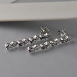 Minđuše viseće sa cirkonima - 0736 - Slika 3