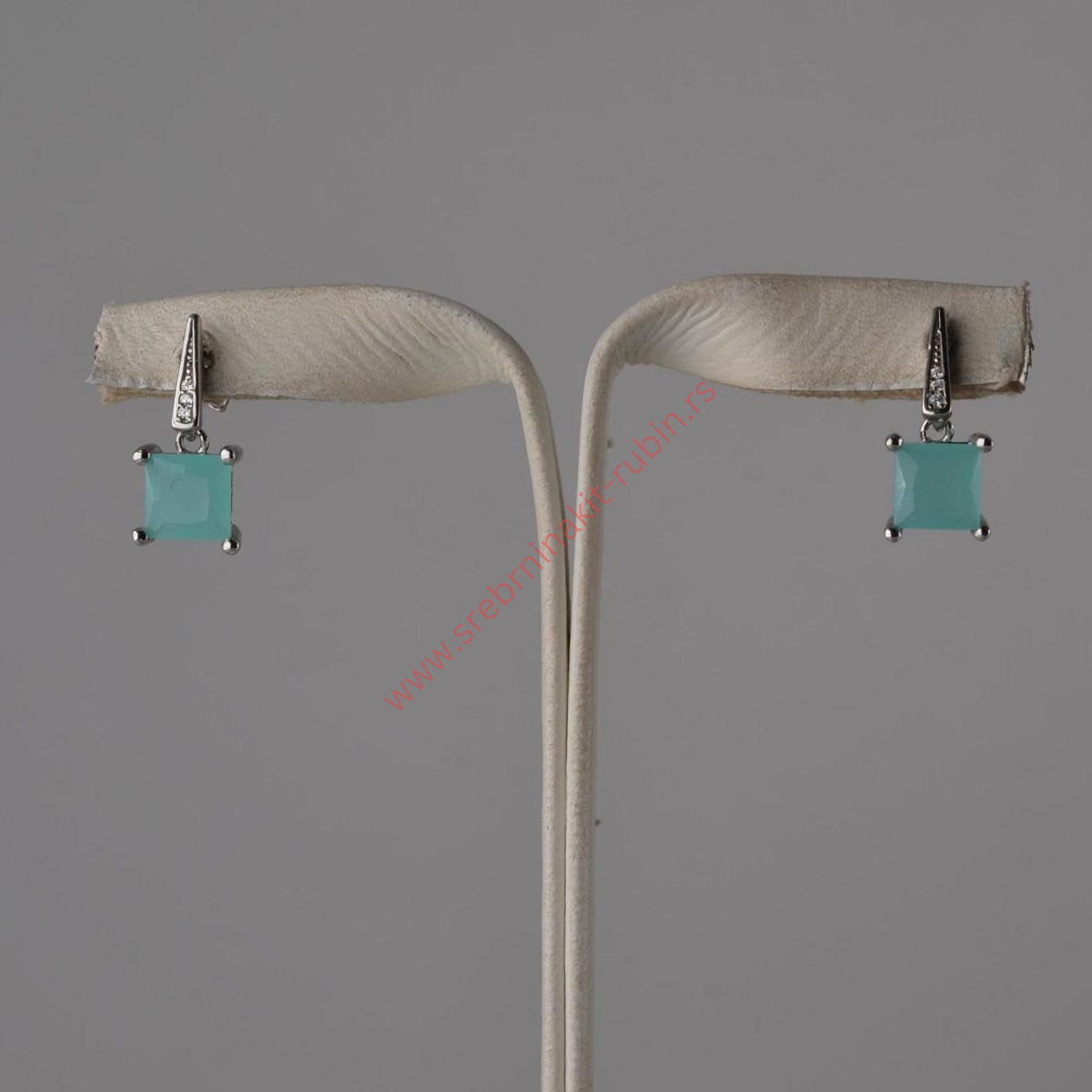 Minđuše paraiba tourmaline - 0769 - Slika 2