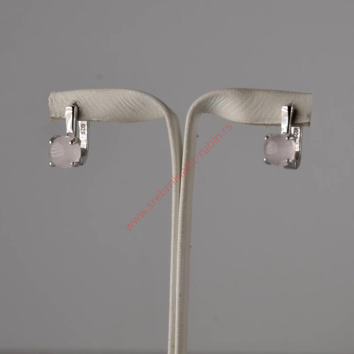 Minđuše rozenkavarc - 0698 - Slika 2