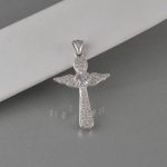 Privezak krst sa cirkonima - 0993