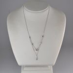 Lančić dvostruki sa cirkonima - 0631