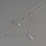 Lančić dvostruki sa cirkonima - 0631 - Slika 3