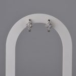 Minđuše kristal kvadrat - 0706 - Slika 2