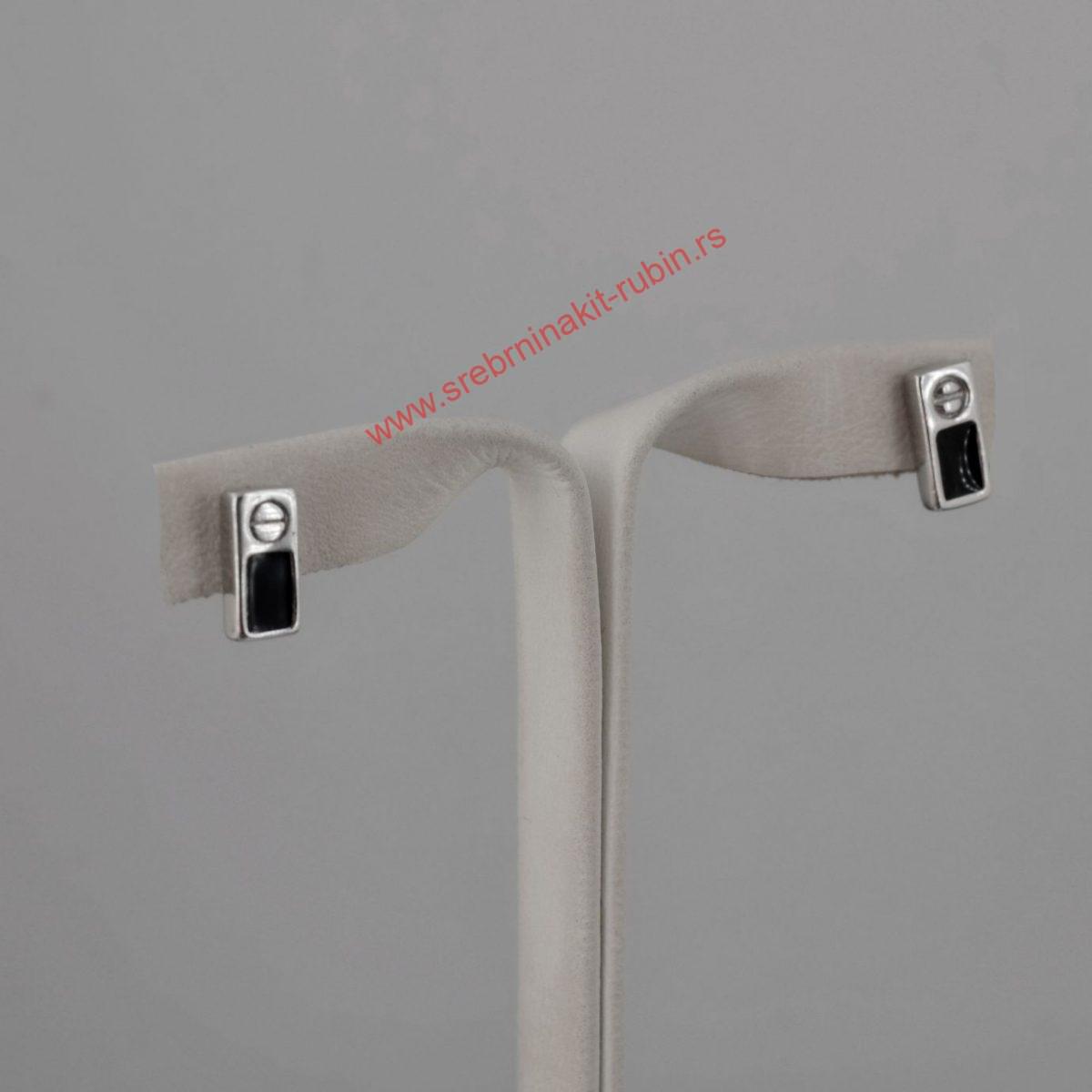 Minđuše sa emajlom - 0827 - Slika 2