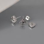 Minđuše srce se cirkonima - 0829 - Slika 3