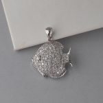 Privezak riba sa cirkonima - 0860