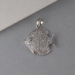 Privezak riba sa cirkonima - 0860 - Slika 2