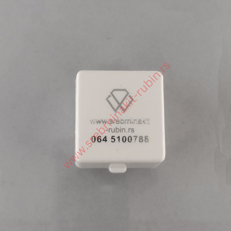 Kutijica za pakovanje nakita pvc Kutijica za pakovanje nakita kvadrat - 9005 - Slika 1