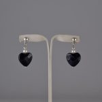 Minđuše srce biser i mesečeva reka - 0856 - Slika 2