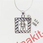 Privezak horoskopski znak blizanac - 0893 - Slika 2