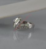 Prsten beli opal sa cirkonima - 0929