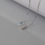 Lančić topaz nebesko plavi- 1190 - Slika 2