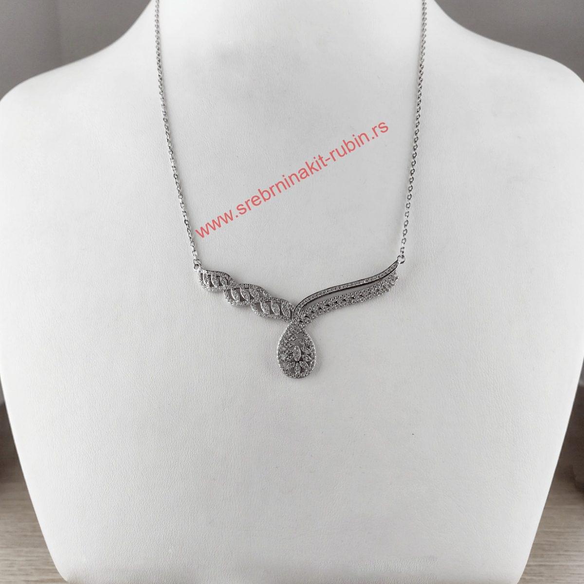 Set lančić, narukvica, minđuše i prsten - 1127 - Slika 3