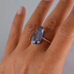Prsten kristal sa cirkonima - 1162 - Slika 2