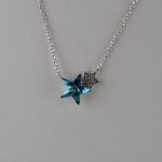 Lančić zvezda sa kristalom - 1225