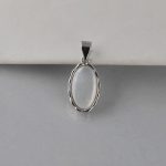 Privezak sedef ovalni - 0897 - Slika 2