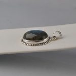 Privezak labradorit patiniran - 0996 - Slika 2