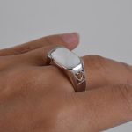 Prsten beli oniks - 1276 - Slika 6